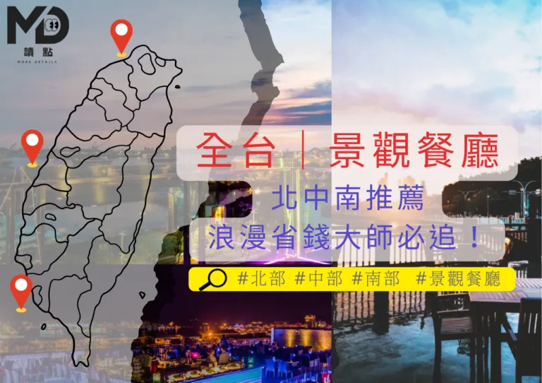 全台景觀餐廳｜情人節北中南景觀餐廳推薦，浪漫省錢約會大師必追！