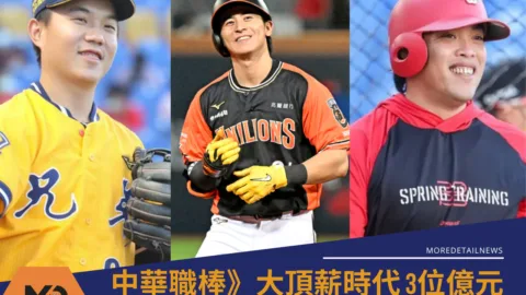 中華職棒大頂薪時代3位億元男、江坤宇、陳傑憲、陳子豪誰最值得