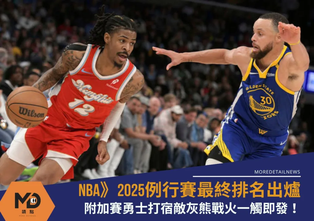 NBA》2025例行賽最終排名出爐、附加賽開打對戰組合一觸即發!