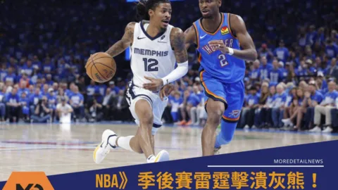 NBA》季後賽雷霆擊潰灰熊！系列賽前兩戰贏70分破紀錄2：0領先灰熊