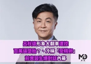 呂秋遠形象大翻車：遭控百萬逼墮胎？、冷稱「受精卵論」，前實習生爆對話內幕