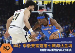 NBA》季後賽雷霆搶七戰淘汰金塊！相隔9年重返西區冠軍賽