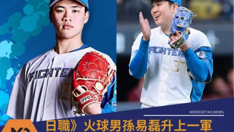 日職》火球男孫易磊升一軍跟古林睿煬組「台灣雙右投」夢幻陣容
