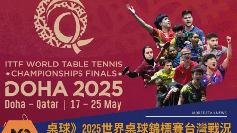 桌球》2025世界桌球錦標賽：林昀儒逆轉晉8強、高承睿闖四強、鄭怡靜16強止
