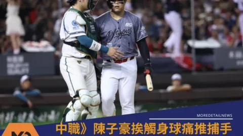 中職》陳子豪挨觸身球「痛推捕手」掀討論！收惡意恐嚇訊息 味全龍支持提告
