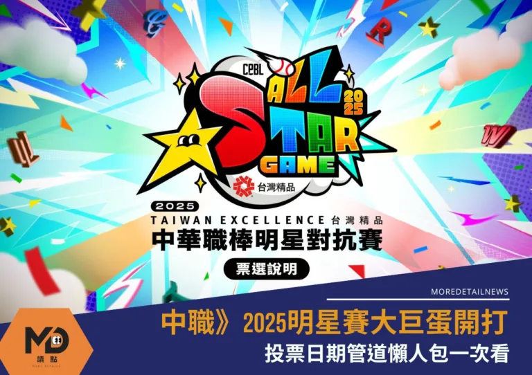 中職》2025明星賽投票日期管道懶人包一次看
