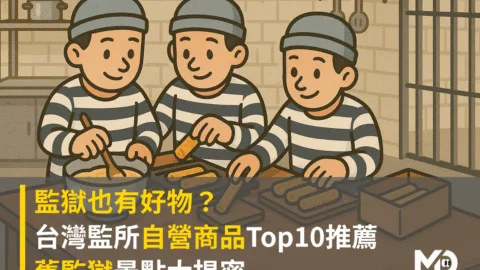 監獄也有好物？台灣監所自營商品Top10推薦＋舊監獄景點大揭密