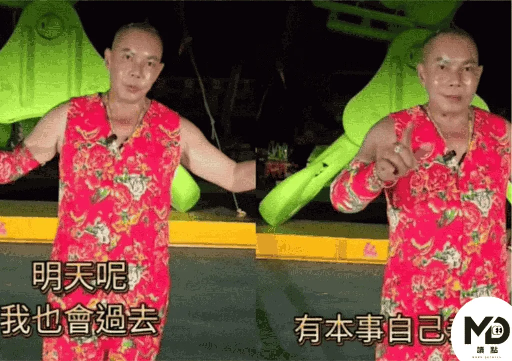 吊車大王胡漢龑上傳影片表示對作秀一說相當不滿
