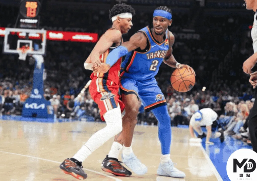 雷霆成為NBA開季以來唯一不敗隊伍