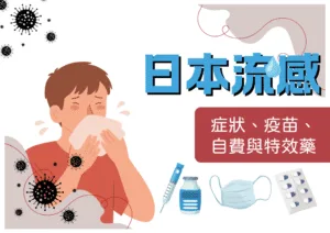 2025日本流感現況：症狀、疫苗、自費與特效藥全解析