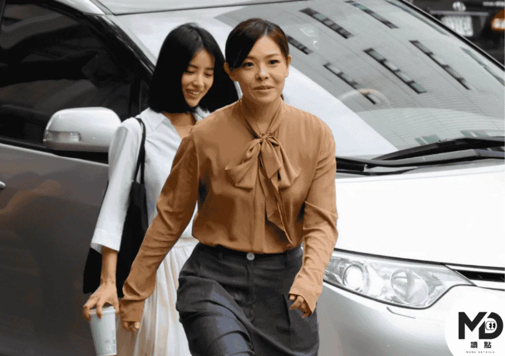 高虹安對於二審結果露出自信笑容