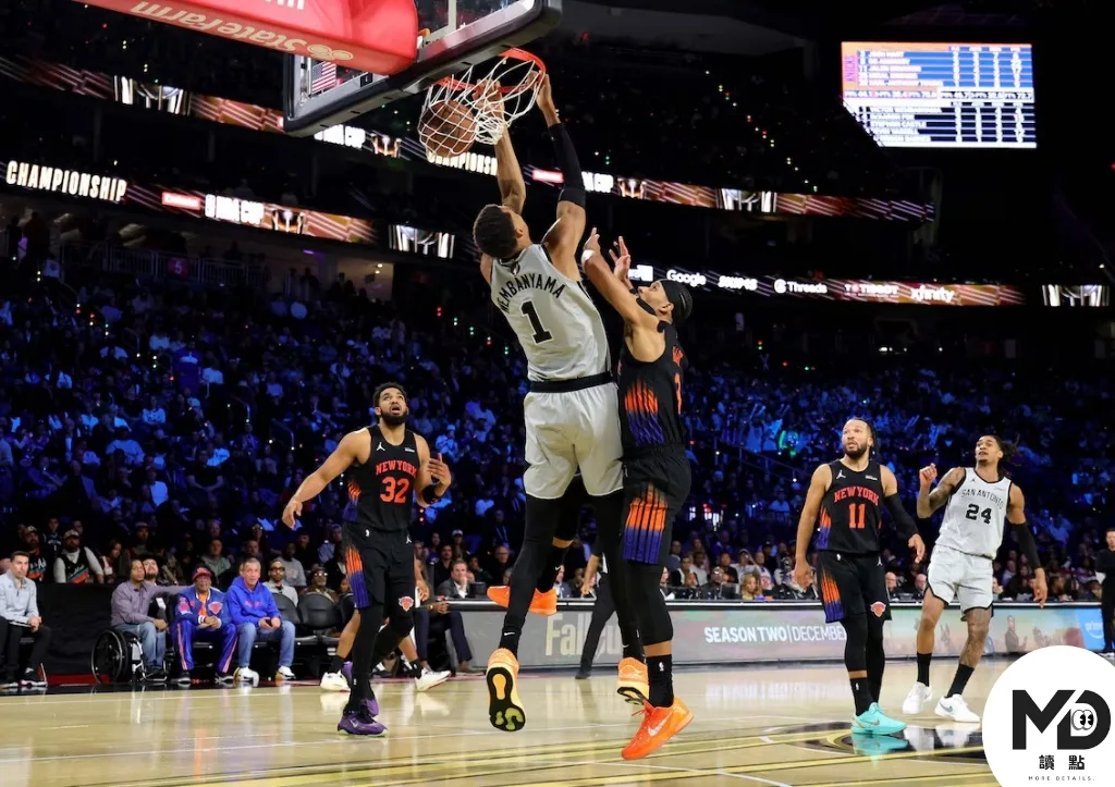 2025NBA CUP馬刺Victor Wembanyama