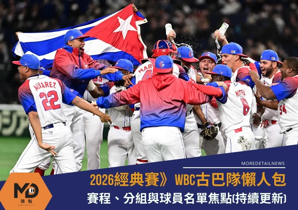 2026WBC古巴隊懶人包：賽程、分組與球員名單焦點(持續更新)