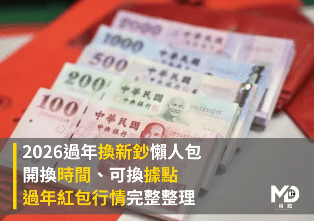2026過年換新鈔懶人包:時間、據點、金額行情完整整理