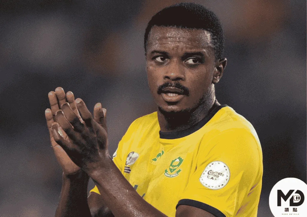 Teboho Mokoena第一時間出球的選擇將影響比賽走向