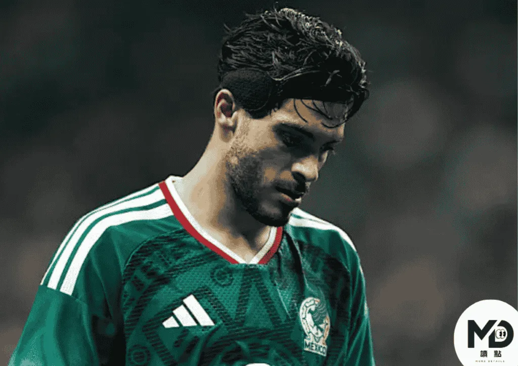 Raúl Jiménez擔任墨西哥隊的強力進攻點