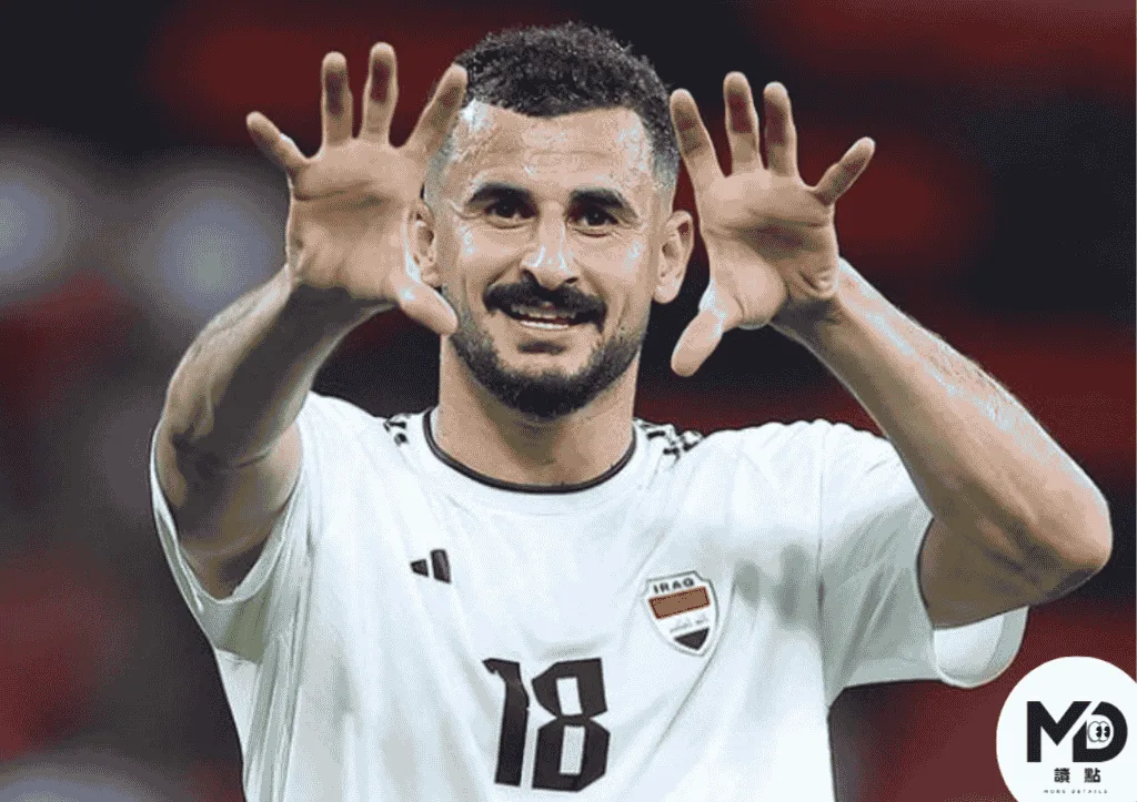 艾曼胡辛同時也是伊拉克的隊長