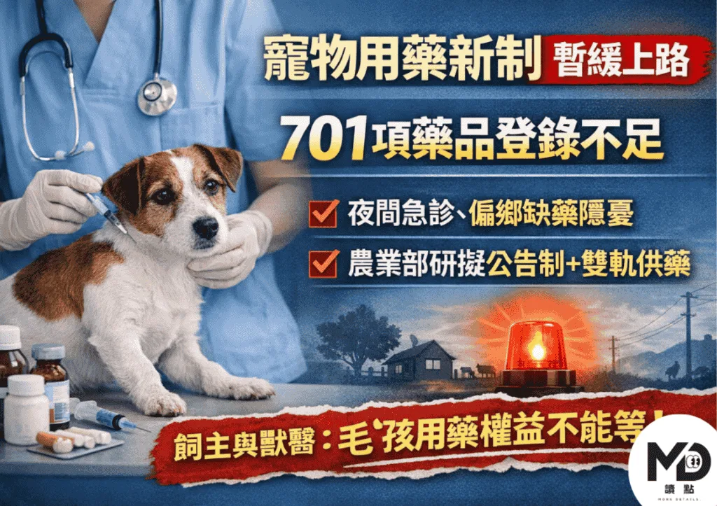 原先品項清單中的701項藥品，目前僅有 144 項取得登錄