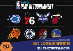 NBA》2026NBA附加賽前瞻：生死對決力拚季後賽門票