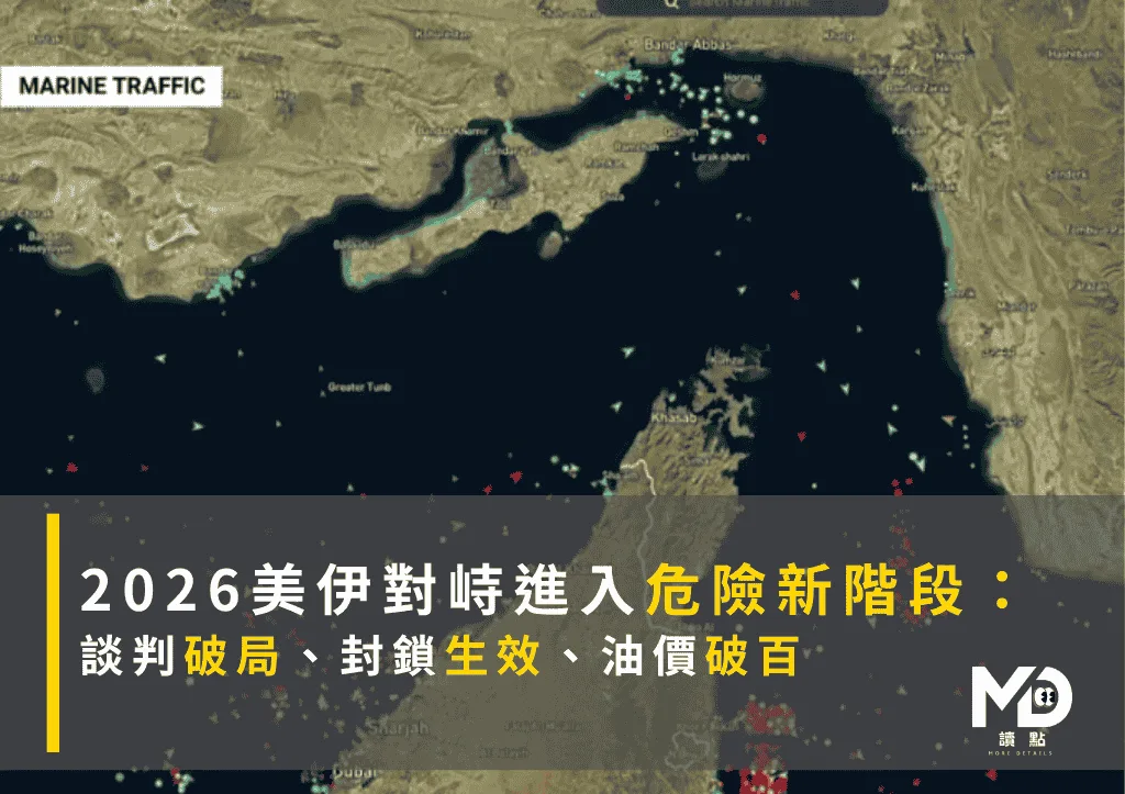 2026美伊對峙進入危險新階段： 談判破局、封鎖生效、油價破百
