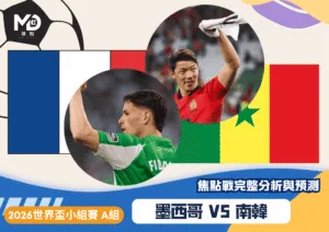 墨西哥vs南韓｜2026世界盃A組焦點戰完整分析與預測