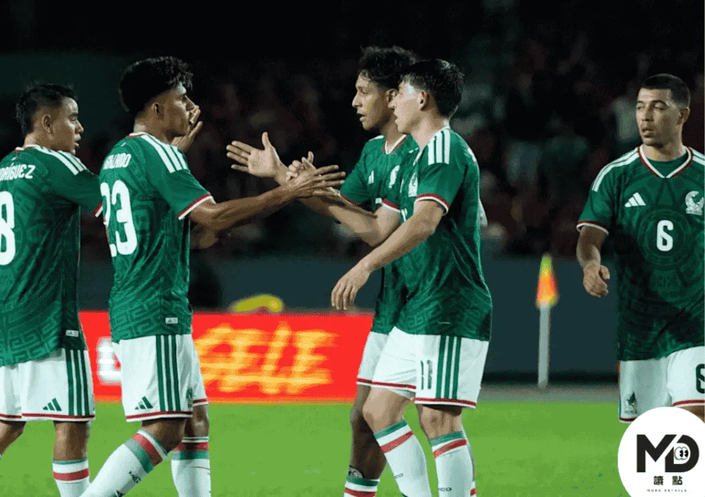 墨西哥隊習慣拉開寬度爭取進攻機會