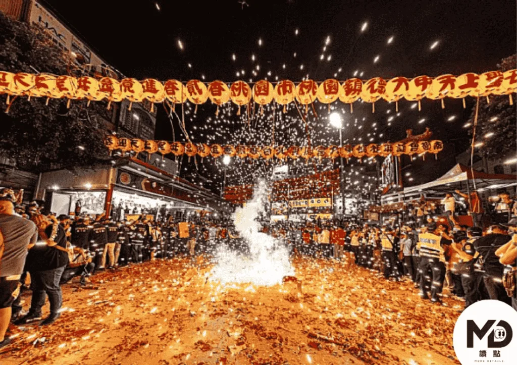 大甲媽遶境是一年一度的宗教盛會