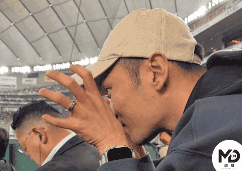 李洋低調現身到場為選手加油