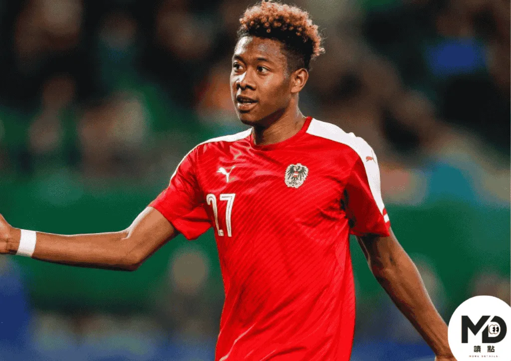 大衛．阿拉巴（David Alaba）是奧地利的核心球員