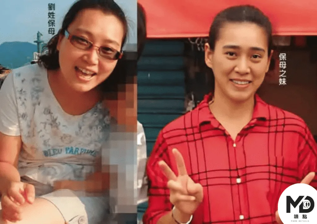 保母劉彩萱判處無期徒刑，劉若琳被判18年徒刑