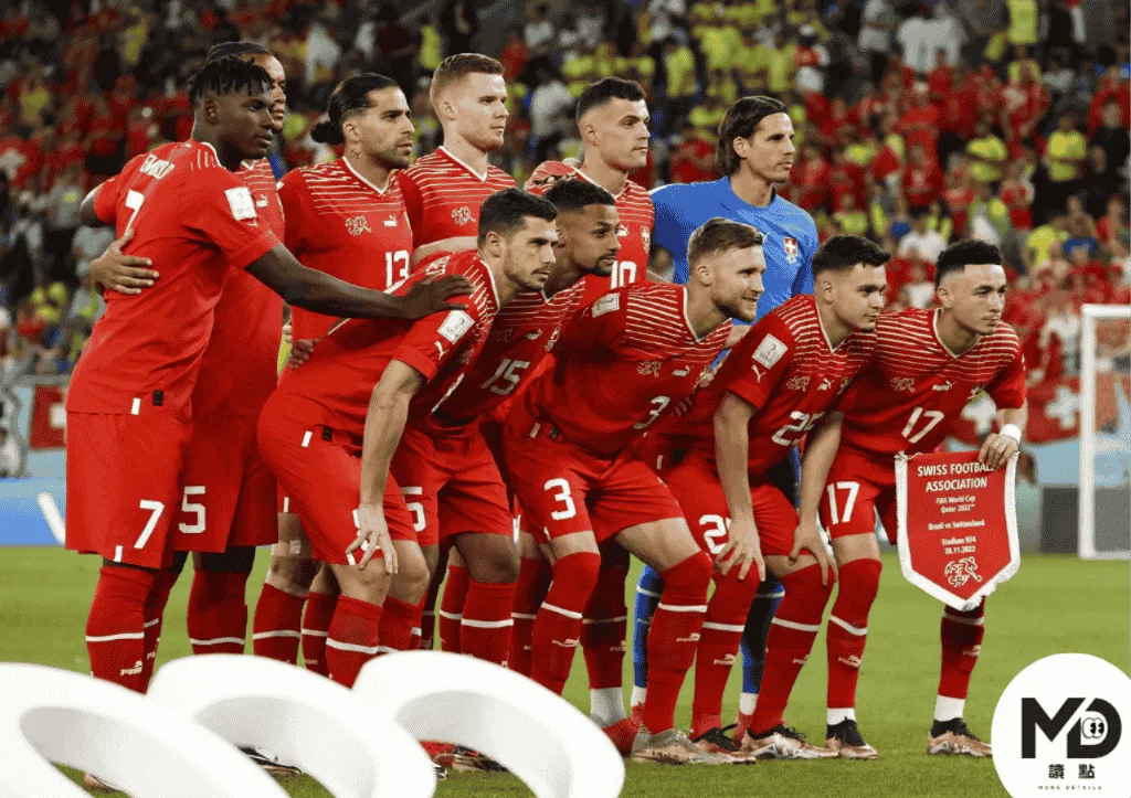 瑞士應對不同類型球隊都能保有變化性