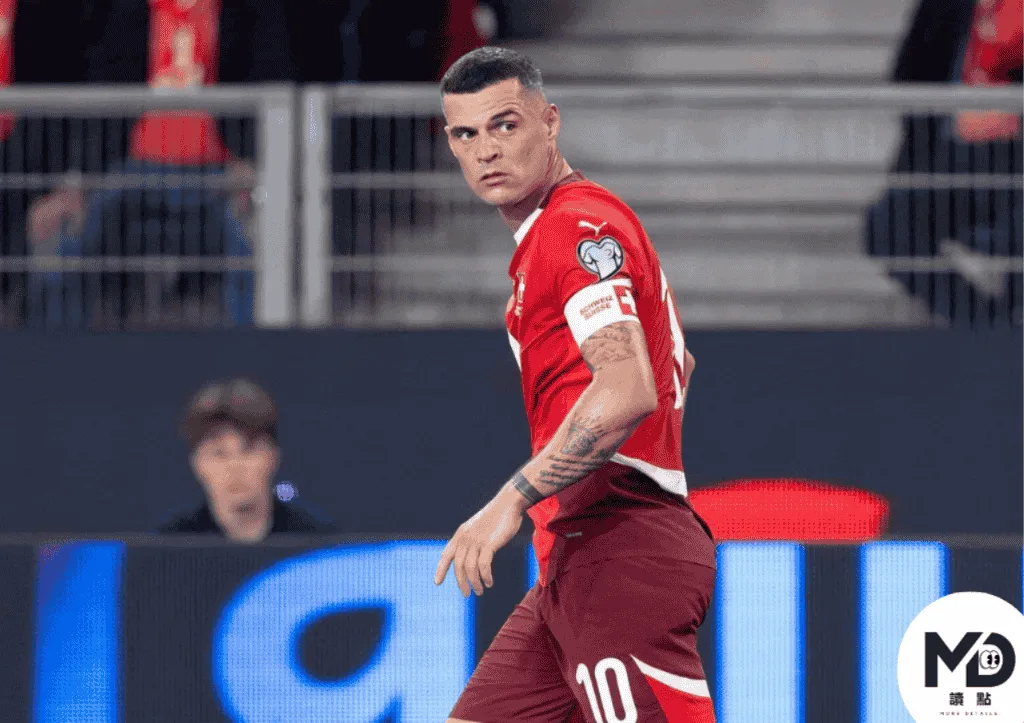 Granit Xhaka可說是卡達最大的防線壓力來源