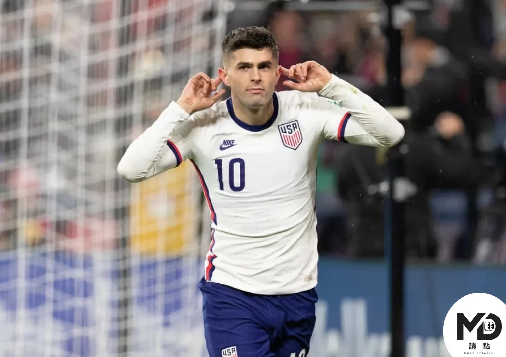 美國Christian Pulisic