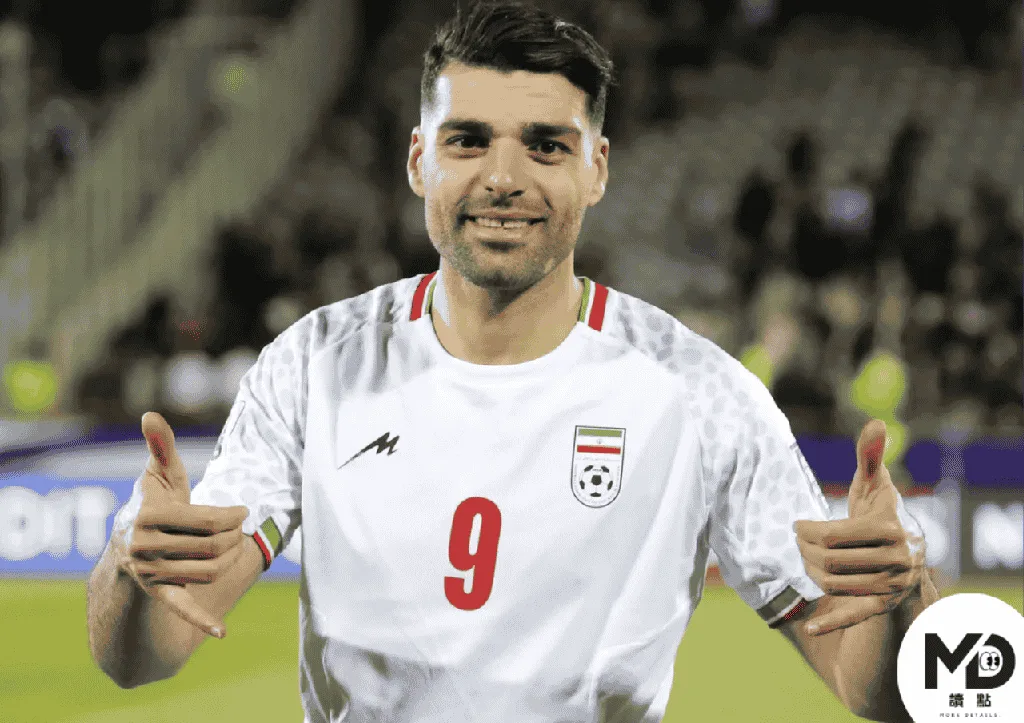 塔雷米是伊朗隊長也是進攻核心