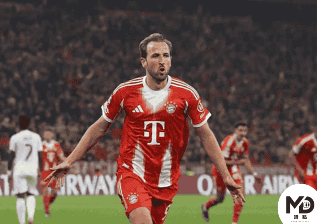 Harry Kane歐冠累積12球，是金球獎熱門人選之一