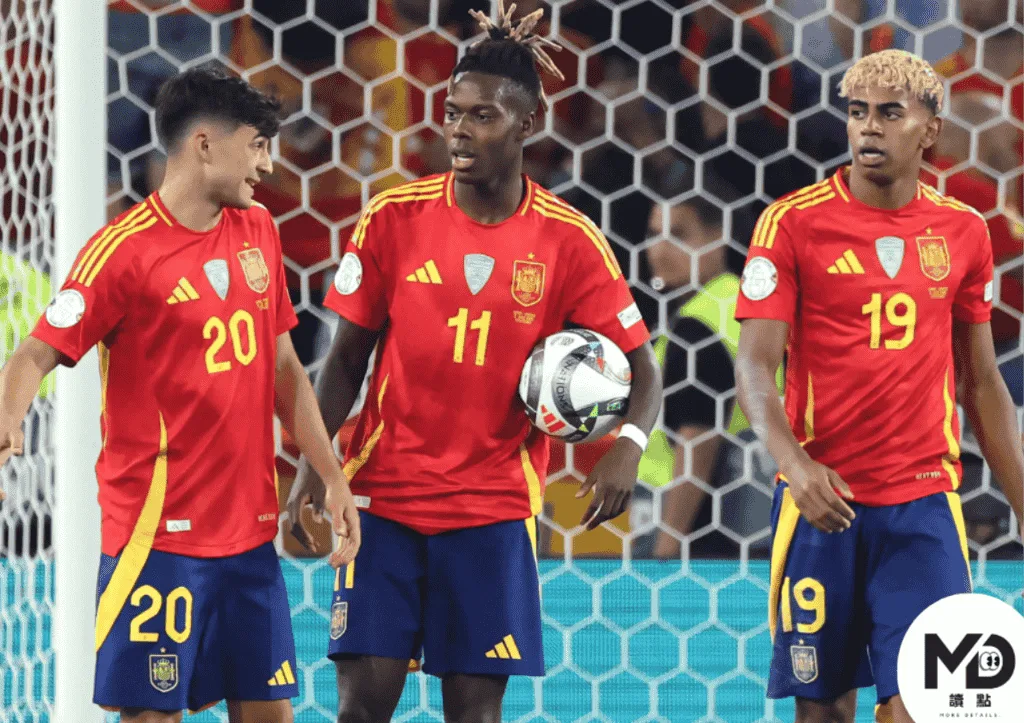 西班牙實力堅強，是H組第一名的熱門人選