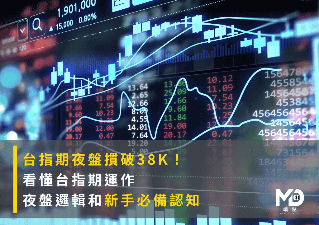 台指期夜盤摜破38K！看懂台指期運作、夜盤邏輯和新手必備認知