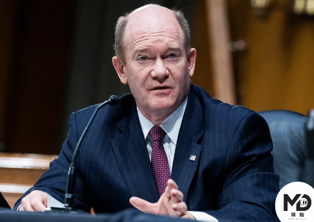 民主黨首席議員Chris Coons
