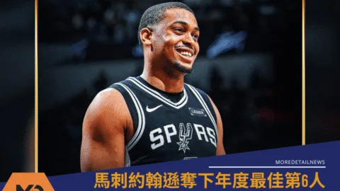 馬刺凱爾登約翰遜奪下年度最佳第6人