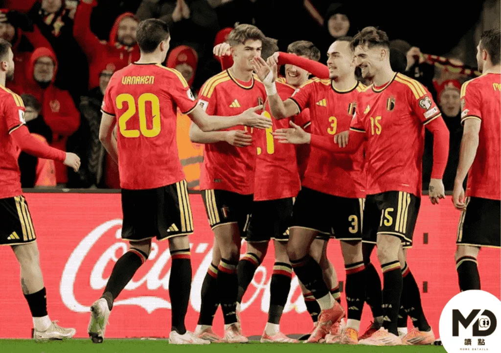 比利時是公認的小組第一名熱門人選