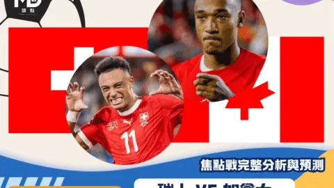 瑞士vs加拿大｜2026世界盃B組焦點戰完整分析與預測