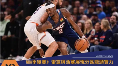 NBA季後賽》雷霆與活塞展現分區龍頭實力 第8種子雙遭壓制的一日