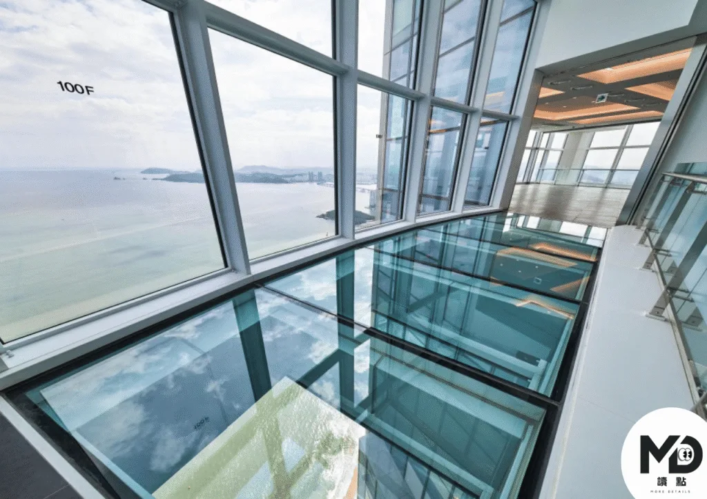 釜山X the Sky透明地板步道