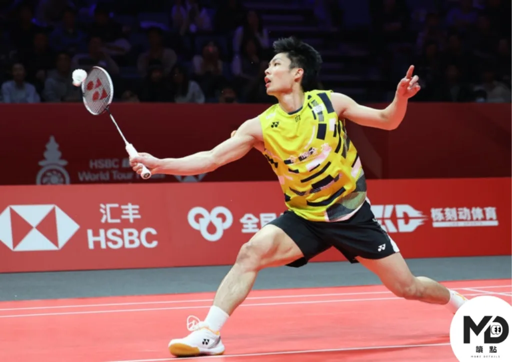 羽球球員周天成