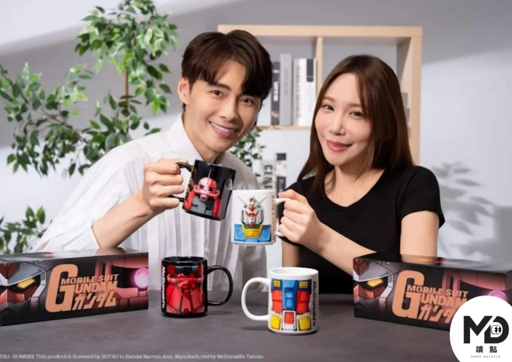 麥當勞×鋼彈 4/29 正式開打！台灣限定公仔、馬克杯、主題旗艦餐廳完整攻略