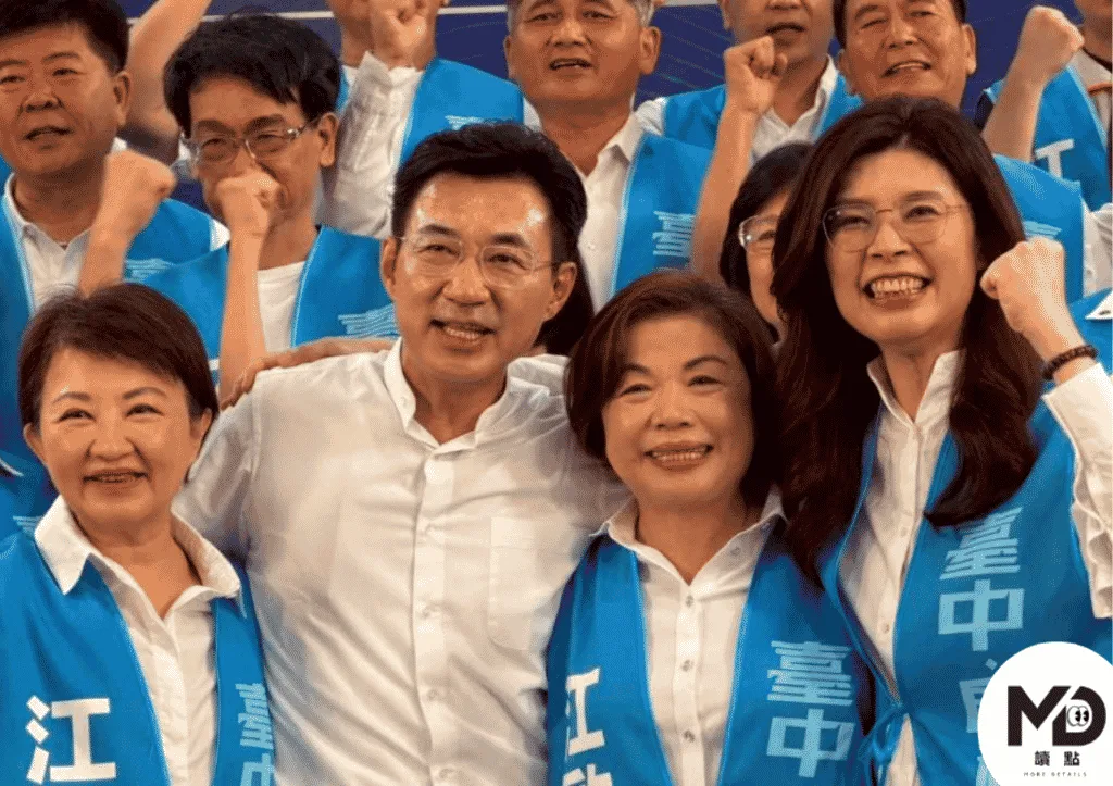 國民黨在2026台中市長黨內協調民調後宣布由江啟臣勝出