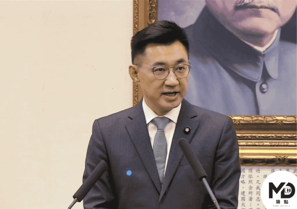2020年國民黨在總統大選失利後，江啟臣出任國民黨主席