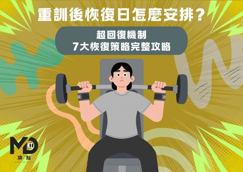 重訓後恢復日怎麼安排 ? 超回復機制×7大恢復策略完整攻略