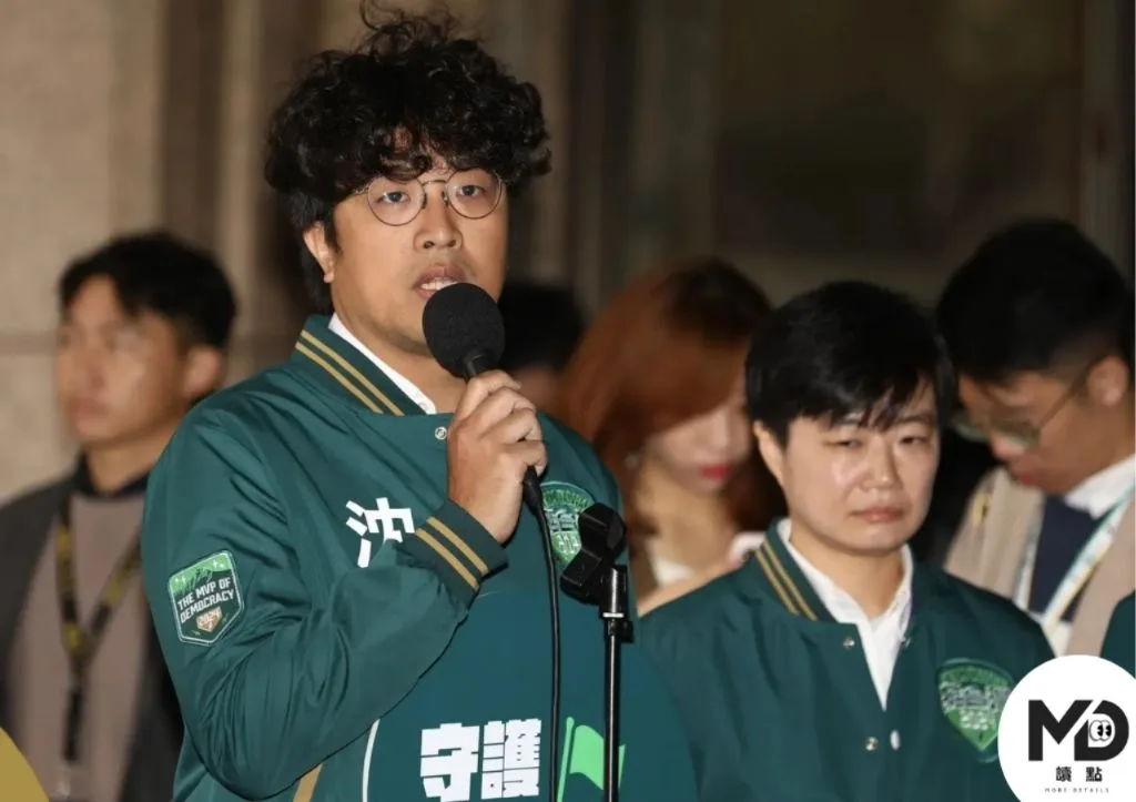 沈伯洋被民進黨列入2024年立法委員選舉不分區名單並當選
