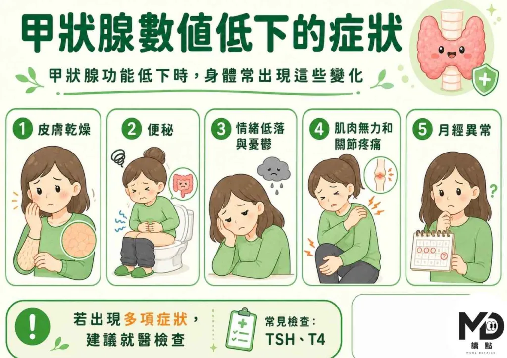 甲狀腺功能低下，你的疲勞可能不是「沒睡好」！10大症狀與改善方式